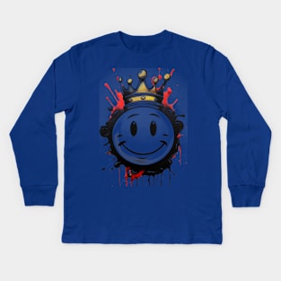 DANGEROUS SMILE Kids Long Sleeve T-Shirt